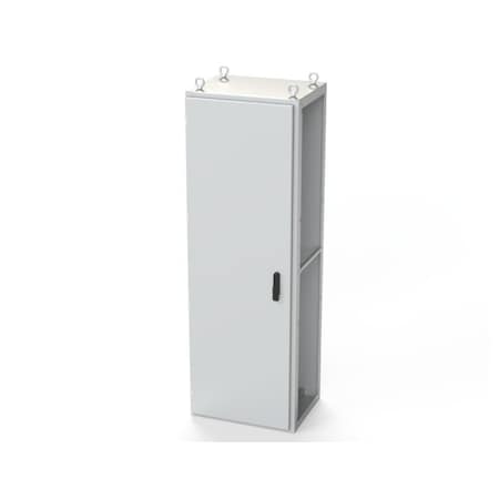 Saginaw Control & Engineering 3 Point Latch with Padlock Swing Handle Electrical Enclosures, 70.87 in H, 18 in D, 23.62 in W SCE-S180605LG